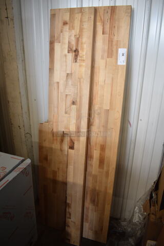 BRAND NEW SCRATCH AND DENT! Regency 600WTOB3072G Wood Top Work Table. See Pictures for Damage.