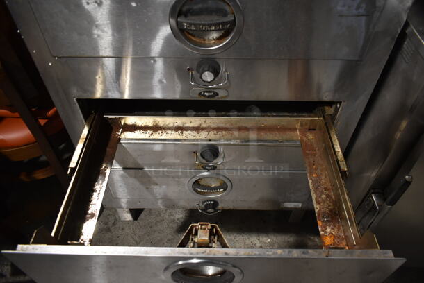 Toastmaster Stainless Steel Commercial Electric Powered 3 Drawer Food Warmer. Cannot Test Due To Plug Style - Image 7 of 8