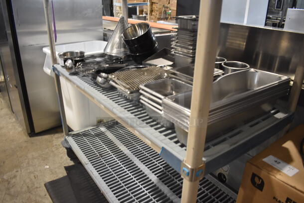 ALL ONE MONEY! Lot of Stainless Steel Bowls, Whisks, Ladels, Spatulas, Pans, AND MORE!  - Image 3 of 5