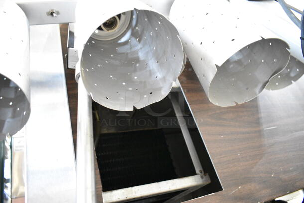 2 CresCor 69-T-3 Metal 3 Head Warming Lamp. 110-120 Volts, 1 Phase. 2 Times Your Bid! - Image 3 of 8