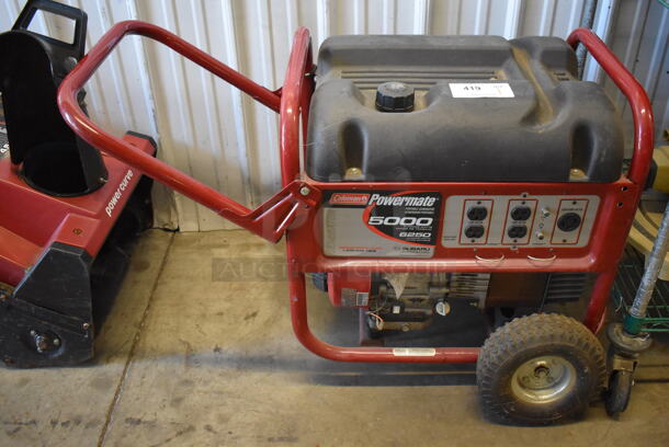 Coleman PM0435001 Powermate Portable Generator. 39x28x26 - Image 1 of 7