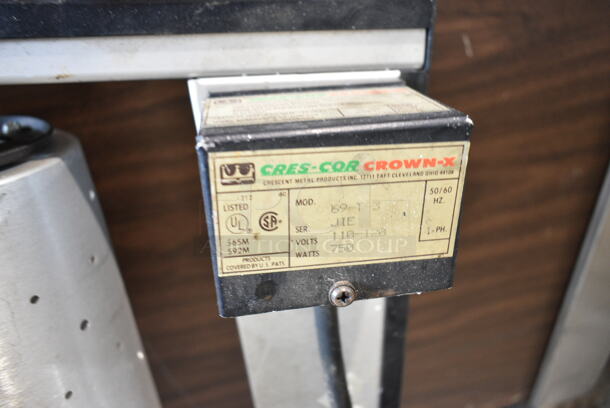 2 CresCor 69-T-3 Metal 3 Head Warming Lamp. 110-120 Volts, 1 Phase. 2 Times Your Bid! - Image 8 of 8