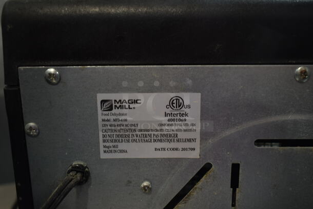 Magic Mill MFD-6100 Metal Countertop Food Dehydrator. 120 Volts, 1 Phase. Tested and Working! - Image 6 of 6