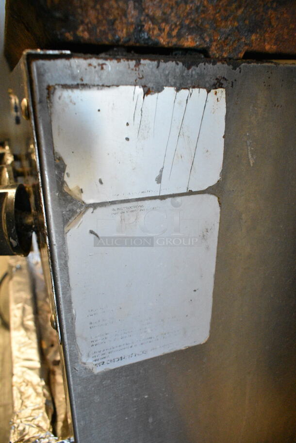 Radiance Stainless Steel Commercial Countertop Natural Gas Powered 2 Burner Range.  - Image 5 of 5