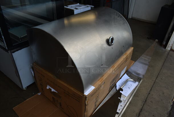 BRAND NEW SCRATCH AND DENT! Backyard Pro Stainless Steel Roll Top for Grill. - Image 5 of 6