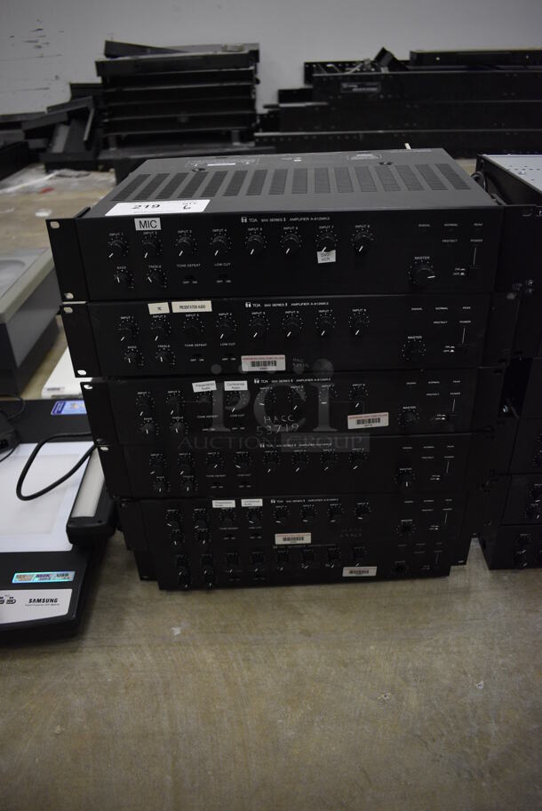 TOA A-912MK2 900 Series Amplifiers. 6 Times Your Bid! (Main Building) 