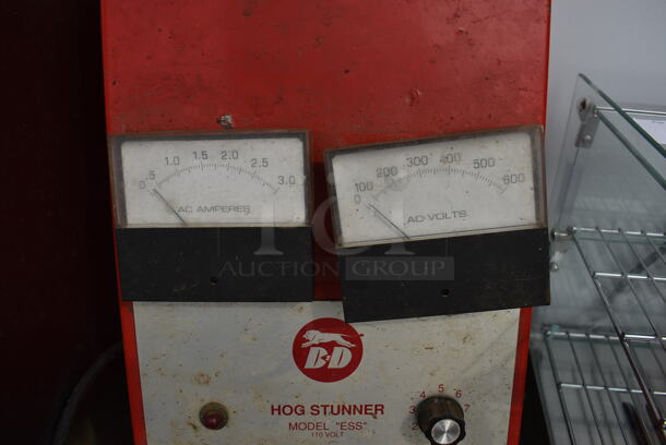 B&D Model ESS Metal Commercial Hog Stunner w/ Probe. 9x7x23 - Image 3 of 5