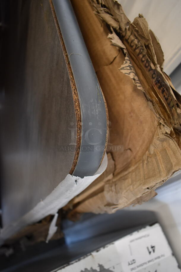 BRAND NEW SCRATCH AND DENT! Gray Tabletop. - Image 4 of 4