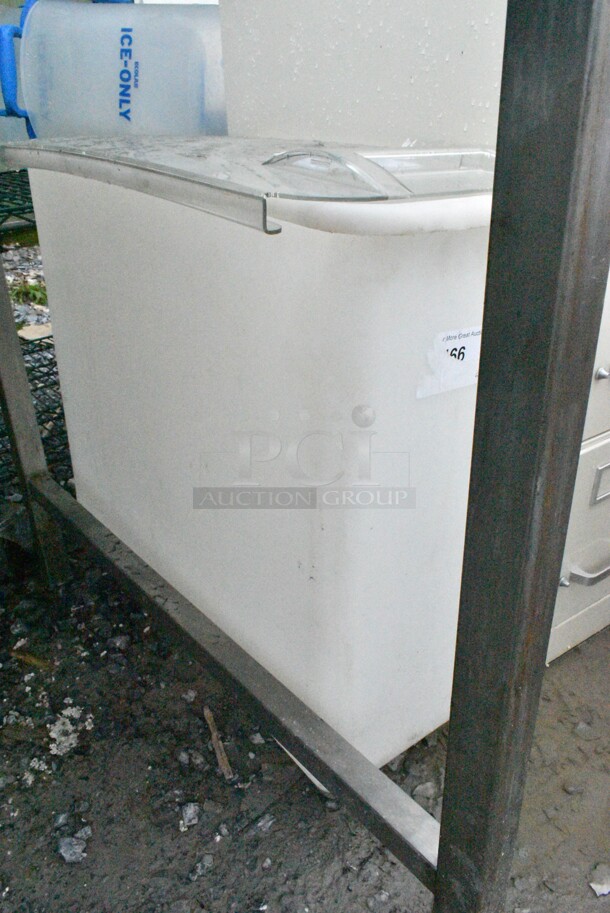 2 White Poly Ingredient Bin on Commercial Casters. 2 Times Your Bid! - Image 8 of 11