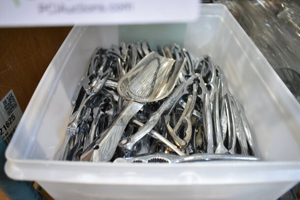 ALL ONE MONEY! Tier Lot of Various Items Including Claw Crackers, Serving Tray - Image 2 of 6