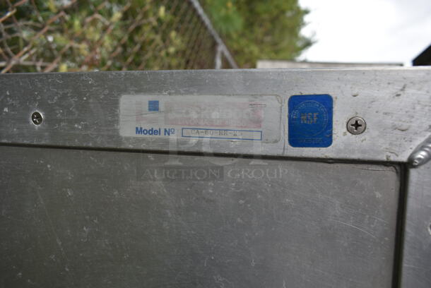 Lockwood Metal Enclosed Pan Rack.  - Image 2 of 2