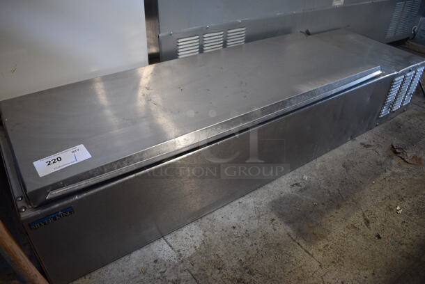 Silver King Stainless Steel Commercial Refrigerated Rail. 115 Volts, 1 Phase. 57x17x11.5. Tested and Working! - Image 5 of 5