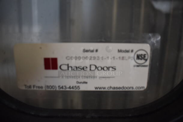 Chase Doors Metal Swinging Kitchen Door. 43x1.5x79.5 - Image 4 of 5
