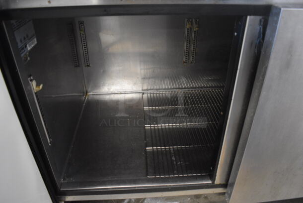Turbo Air Model TPR-67SD Stainless Steel Commercial Pizza Prep Table on Commercial Casters. 115 Volts, 1 Phase. 67x33x44. Tested and Working! - Image 6 of 7