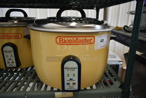 BRAND NEW SCRATCH AND DENT! 2023 RiceMaster Town 57138 Stainless Steel Commercial Countertop Rice Cooker. 230 Volts, 1 Phase.  - Image 1 of 7
