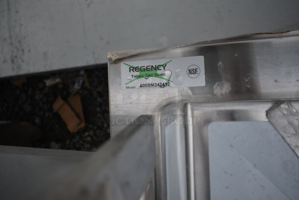 BRAND NEW SCRATCH AND DENT! Regency 600SM242412 Stainless Steel Commercial Mop Sink. - Image 4 of 4