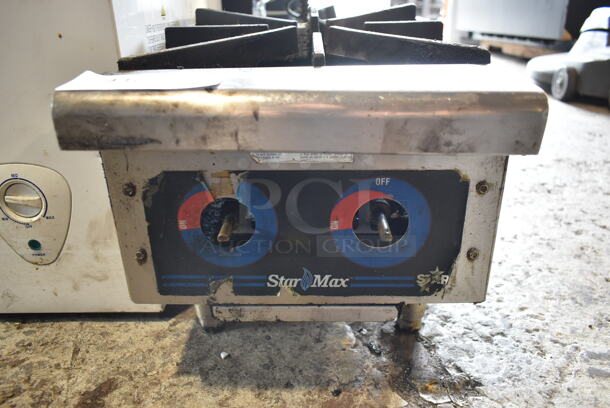 Star Max Stainless Steel Commercial Countertop Natural Gas Powered 2 Burner Range. - Image 2 of 6