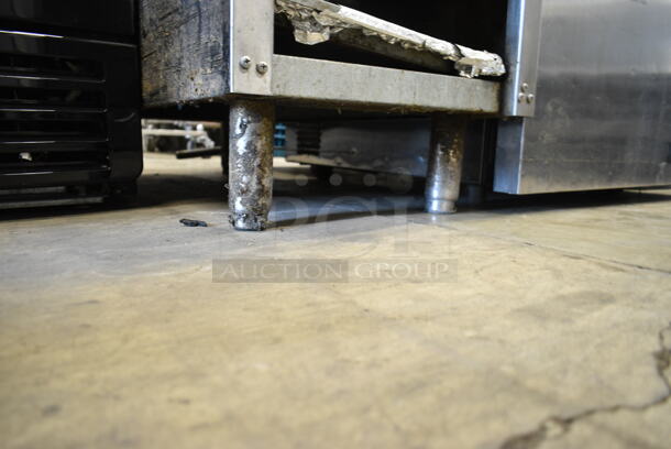 Radiance Stainless Steel Commercial Countertop Natural Gas Powered 2 Burner Range.  - Image 4 of 5