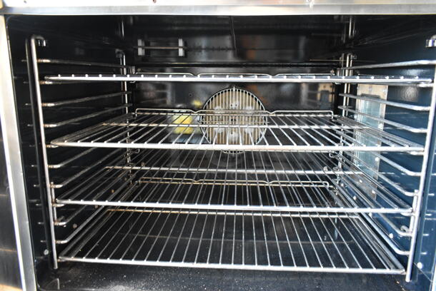 2 Blodgett DFG1XL/AA Stainless Steel Commercial Natural Gas Powered Full Size Convection Oven w/ View Through Doors, Metal Oven Racks and Thermostatic Controls. 2 Times Your Bid! - Image 4 of 11