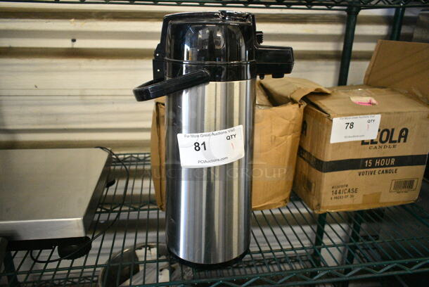Stainless Steel Air Pot.  - Image 1 of 2