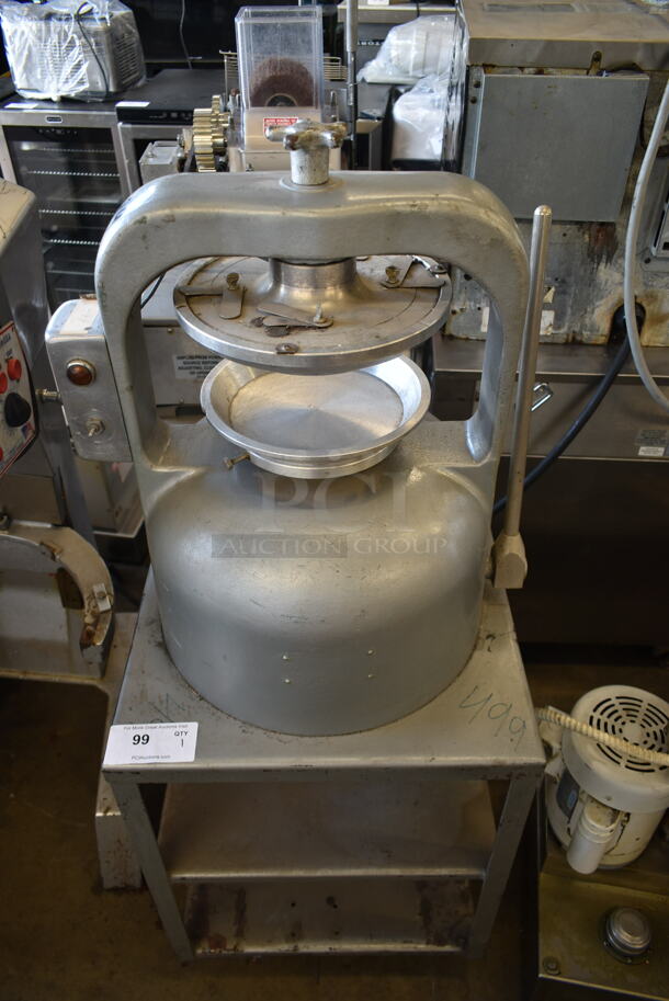 Metal Commercial Pie Press. 115 Volts, 1 Phase. Tested and Does Not Power On - Image 1 of 3