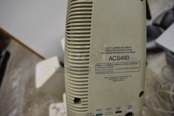 Altec Lansing ACS490 Multimedia Computer Speaker System. 14 Times Your Bid! (Main Building)  - Image 6 of 7