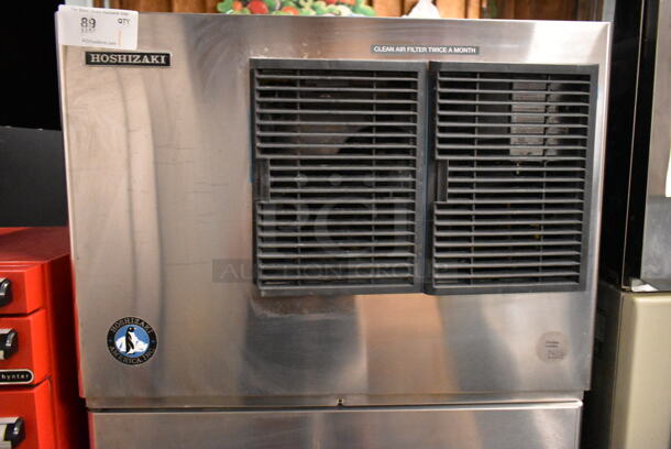 Hoshizaki KML-250MAH Stainless Steel Ice Head on Hoshizaki Hotel Dispenser Ice Bin. 115 volts, 1 Phase.  - Image 2 of 6