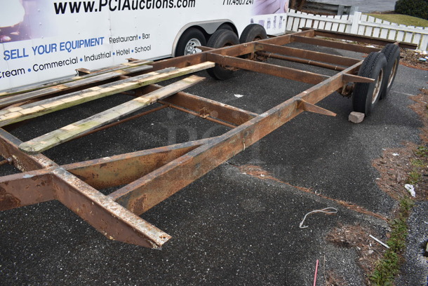 25' Metal Trailer. Does Not Have Title. 93x300x40 - Image 4 of 12