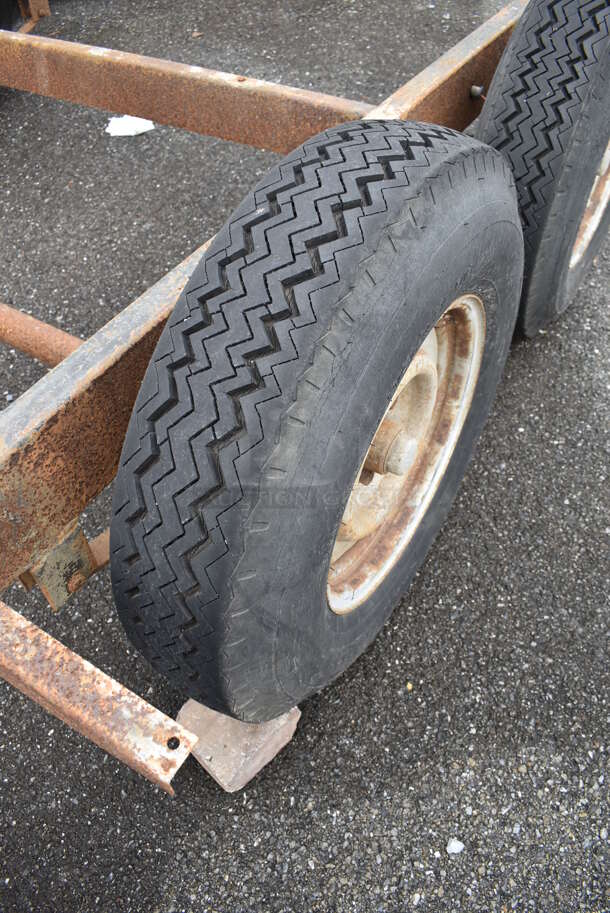 25' Metal Trailer. Does Not Have Title. 93x300x40 - Image 5 of 12