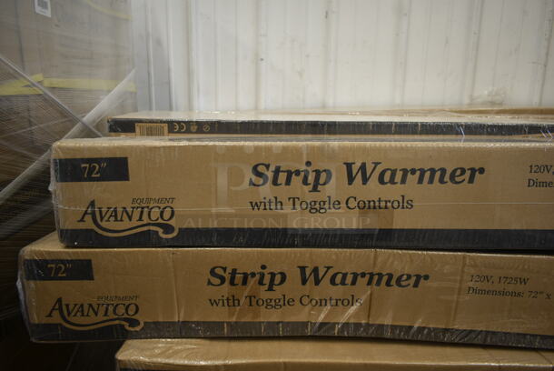 PALLET LOT of 36 BRAND NEW SCRATCH AND DENT! Avantco 177SW72T Stainless Steel Commercial 72" High Wattage Strip Warmer with Toggle Controls. Stock Picture Used as Gallery. 36 Times Your Bid! - Image 3 of 6
