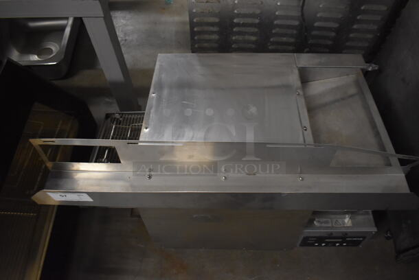 Q-matic Q-20ECTW Stainless Steel Commercial Countertop Electric Powered QH Deck Conveyor Pizza Oven. 120/240 Volts, 1 Phase. 44x25x28 - Image 4 of 6