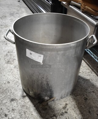 Metal Stock Pot w/ Spigot.