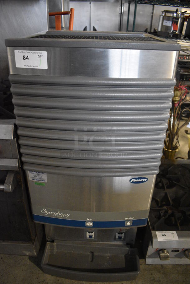 Follett Symphony Series Stainless Steel Commercial Ice Head and Dispenser. 115 Volts, 1 Phase. 21x24x47.5