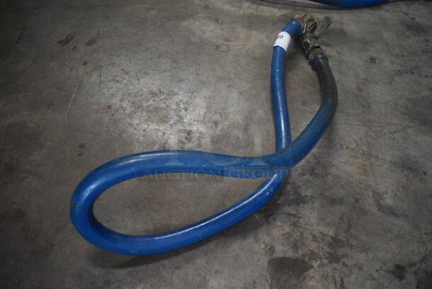Blue Gas Hose. 68" - Image 3 of 3
