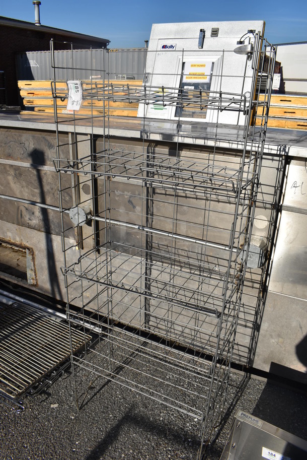 Gray Metal 5 Tier Wire Rack. 24x14x62 - Image 1 of 3