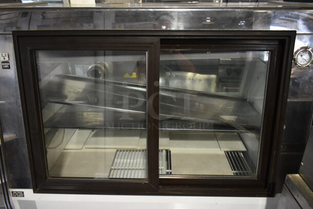 Metal Commercial Floor Style Deli Display Case Merchandiser. Tested and Powers On But Does Not Get Cold - Image 3 of 11