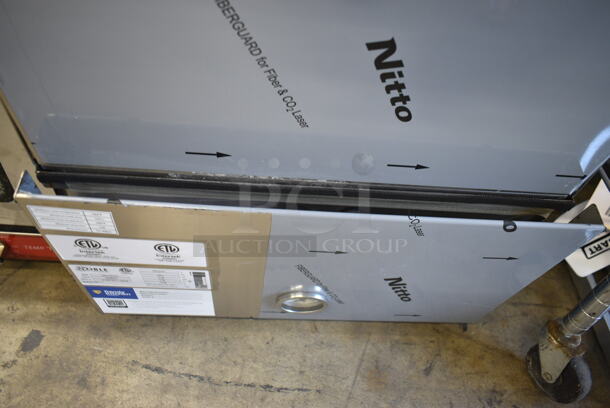 BRAND NEW SCRATCH AND DENT! 2023 Noble 495HTGW22 Hi Temp High-Temperature Underbar Glass Washer. 208/240 Volts, 1 Phase.  - Image 11 of 12