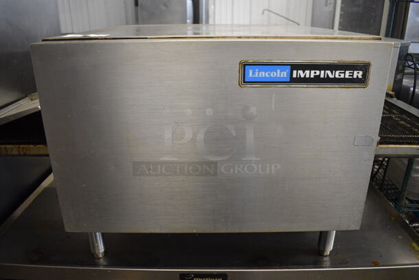 Lincoln Impinger Model 1116-000-A Stainless Steel Commercial Natural Gas Powered Countertop Conveyor Pizza Oven. 62x37x24 - Image 5 of 7