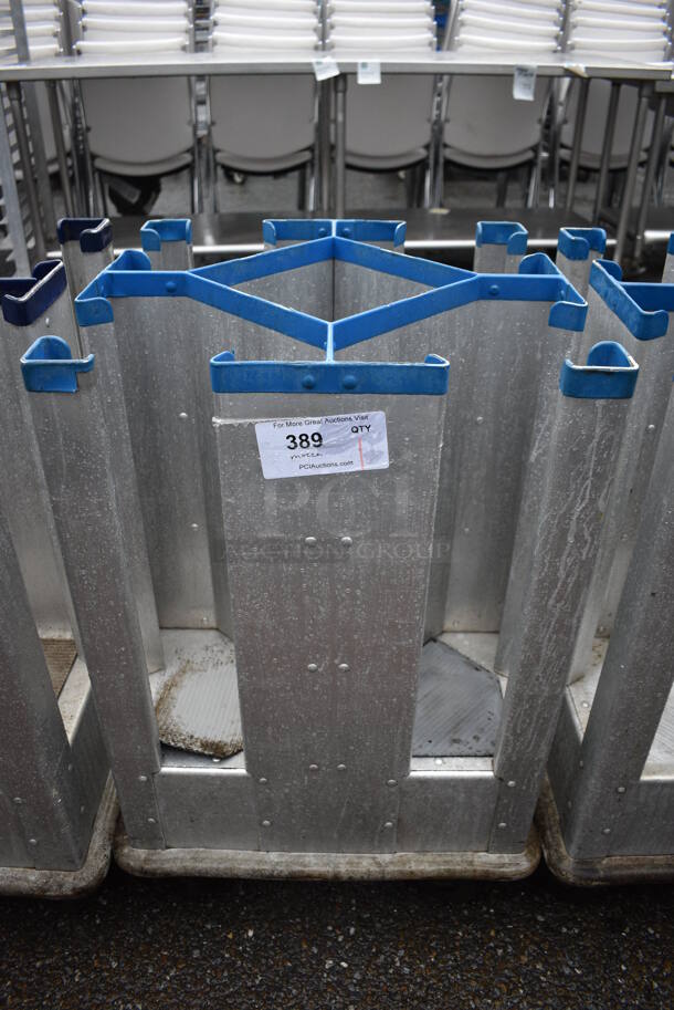 Metal Commercial Dish Cart on Commercial Casters. 19x19x32 - Image 1 of 5