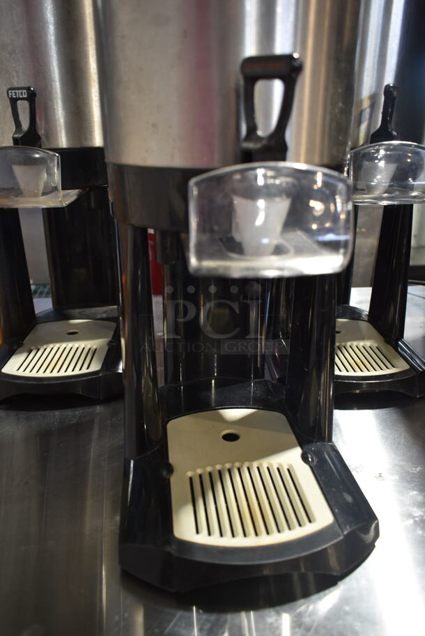 3 Fetco Luxus L4D-10 Stainless Steel Countertop Coffee Server Satellite on Stand. 3 Times Your Bid! - Image 3 of 5