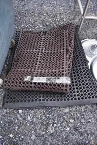 2 Black Anti Fatigue Floor Mats. 2 Times Your Bid!