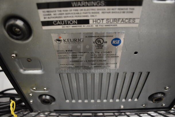 Keurig Model K150 Countertop Single Cup Coffee Machine. 120 Volts, 1 Phase. 10.5x14x15 - Image 4 of 4