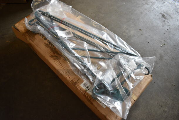 ALL ONE MONEY! Lot of 2 BRAND NEW IN BOX! Focus Green Finish Double Post Mount Bracket. 17x3x8 - Image 2 of 3
