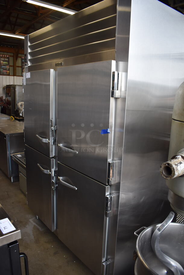 Traulsen Stainless Steel Commercial 4 Half Size Door Reach In Warming Cabinet. 208 Volts, 1 Phase. 58x35x83 - Image 2 of 8