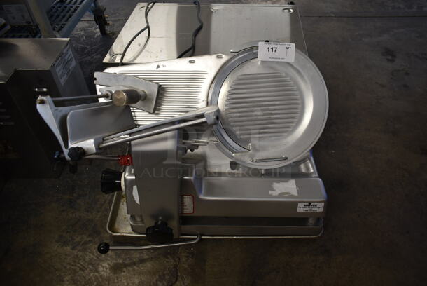 Univex 1000S Stainless Steel Commercial Countertop Automatic Meat Slicer. 115 Volts, 1 Phase. Tested and Does Not Power On - Image 1 of 7