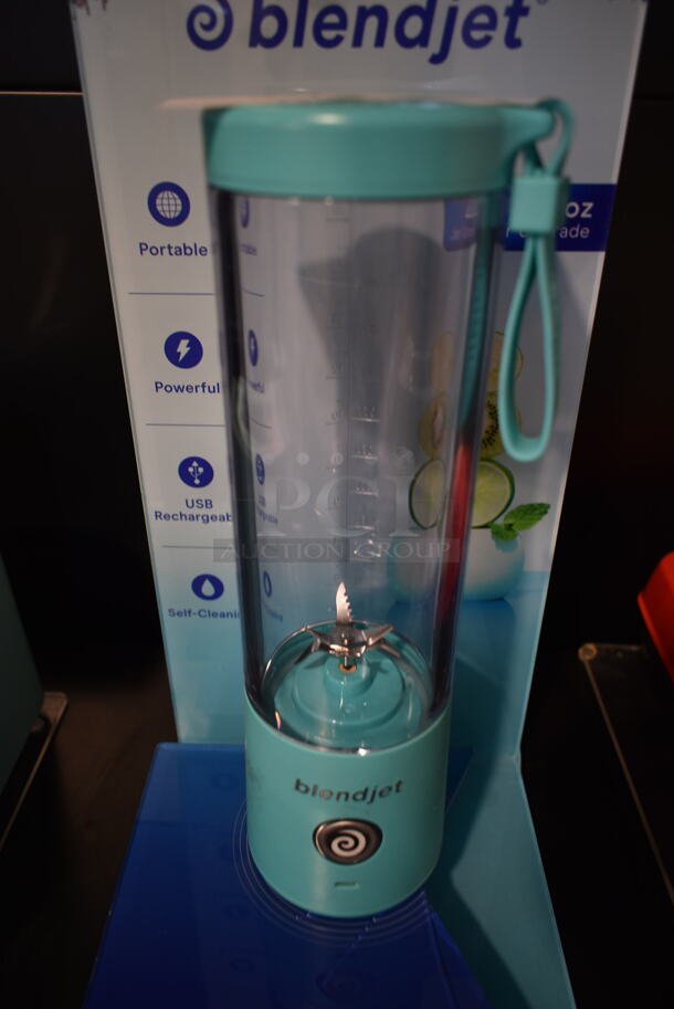 Blendjet Blue Countertop Portable Blender Drink Mixer. Store Display Unit. - Image 4 of 4