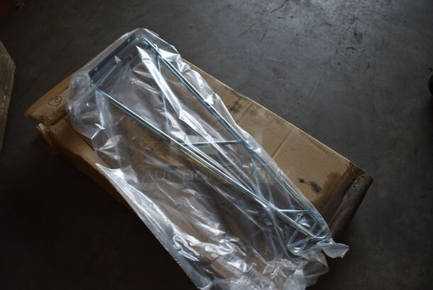 ALL ONE MONEY! Lot of 8 BRAND NEW IN BOX! Focus Chrome Single Wall Bracket. 19.5x3x7.5 - Image 2 of 3