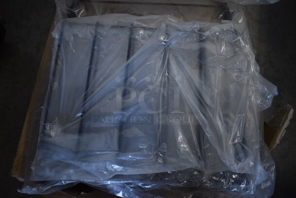 2 BRAND NEW IN BOX! Black Metal Chip Display Rack. 2 Times Your Bid! - Image 4 of 8