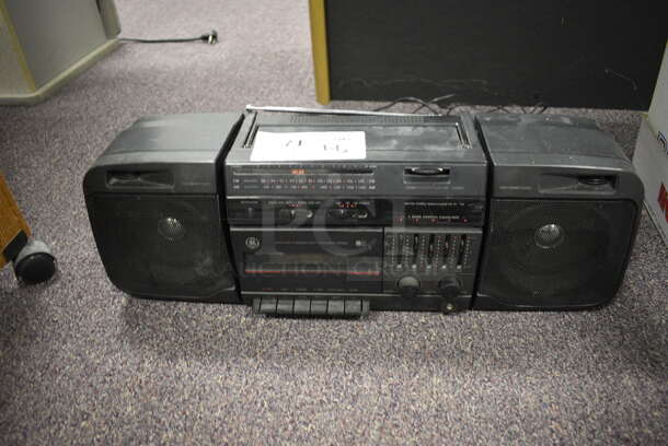 GE Stereo And Cassette Player (Main Building)