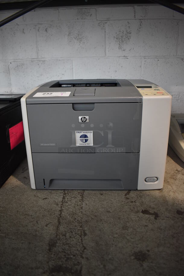 HP LaserJet P3005 Countertop Printer. 100-127 Volts, 1 Phase. 17x16x12 - Image 2 of 5